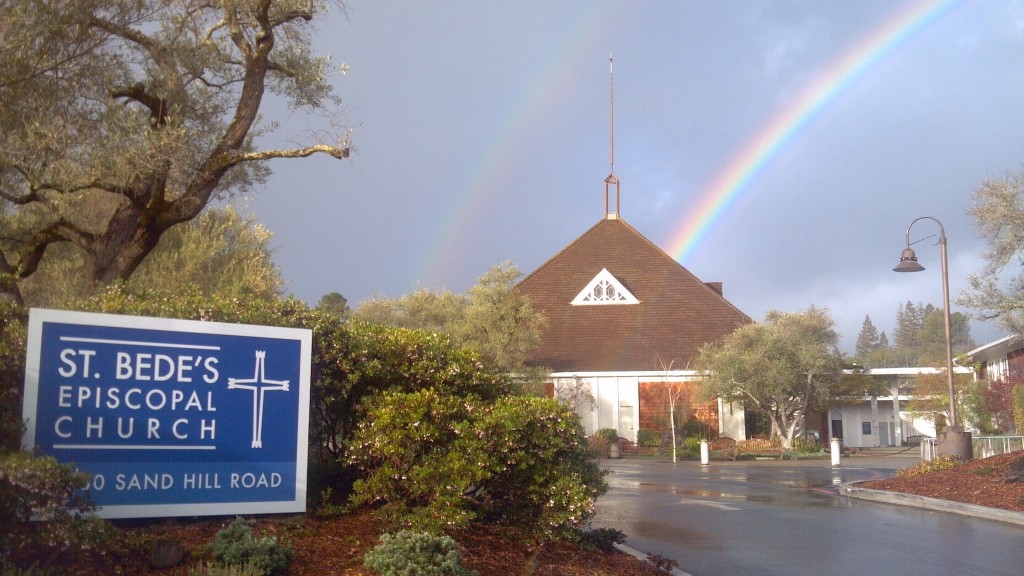 Double Rainbow Over St Bede2